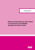 Cover: Resolvent Estimates for 2D Contact Line Dynamics and Stability Analysis for Active Fluids - Shaker