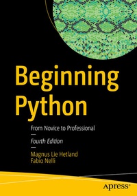 Enlarge image Cover: Beginning Python - APress