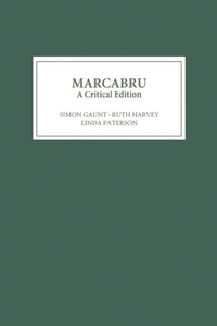 Enlarge image Cover: Marcabru: A Critical Edition - De Gruyter