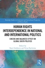 Cover: Human Rights Interdependence in National and International Politics - Routledge