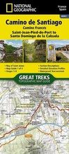 Cover: Camino de Santiago - Camino Frances Map 1 of 4 - National Geographic Maps