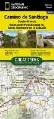 Abbildung von: Camino de Santiago - Camino Frances Map 1 of 4 - National Geographic Maps