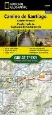 Abbildung von: Camino de Santiago - Camino Frances Map 4 of 4 - National Geographic Maps