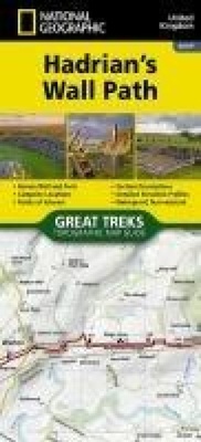 Abbildung von: Hadrian's Wall Path Map - National Geographic Maps