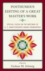 Cover: Posthumous Editing of a Great Master's Work - Lexington Books
