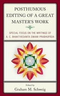 Cover: Posthumous Editing of a Great Master's Work - Lexington Books