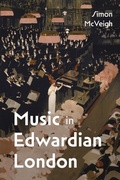 Cover: Music in Edwardian London - De Gruyter