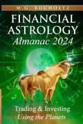 Cover: Financial Astrology Almanac 2024 - Wood Dragon Books