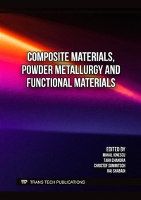 Abbildung von: Composite Materials, Powder Metallurgy and Functional Materials - Trans Tech Publications Ltd