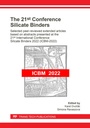Cover: The 21st Conference Silicate Binders - Trans Tech Publications Ltd