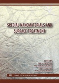 Cover: Special Nanomaterials and Surface Treatment - Trans Tech Publications Ltd