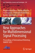 Cover: New Approaches for Multidimensional Signal Processing - Springer
