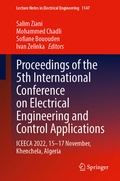 Cover: Proceedings of the 5th International Conference on Electrical Engineering and Control Applications-Volume 1 - Springer