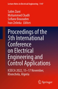 Enlarge image Cover: Proceedings of the 5th International Conference on Electrical Engineering and Control Applications-Volume 1 - Springer