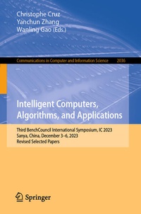 Enlarge image Cover: Intelligent Computers, Algorithms, and Applications - Springer