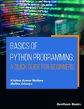 Cover: Basics of Python Programming: A Quick Guide for Beginners - Bentham Science Publishers Singapore Pte. Ltd.