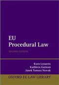 Cover: EU Procedural Law - OUP eBook