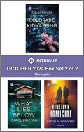 Cover: Harlequin Intrigue October 2024 - Box Set 2 of 2 - HARLEQUIN INTRIGUE