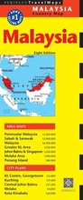Cover: Malaysia Travel Map Eighth Edition - Tuttle Publishing