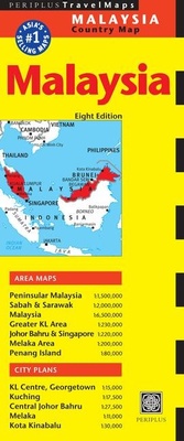 Abbildung von: Malaysia Travel Map Eighth Edition - Tuttle Publishing
