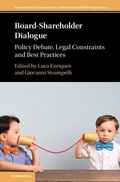 Cover: Board-Shareholder Dialogue - Cambridge University Press