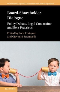 Enlarge image Cover: Board-Shareholder Dialogue - Cambridge University Press