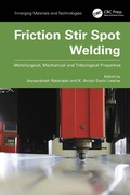 Cover: Friction Stir Spot Welding - CRC Press