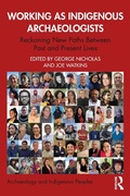Cover: Working as Indigenous Archaeologists - Routledge