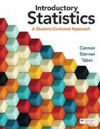 Enlarge image Cover: Introductory Statistics: A Student-Centered Approach - W.H.Freeman & Co Ltd