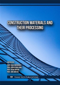 Bild vergrößern Bild: Construction Materials and their Processing - Trans Tech Publications Ltd