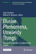 Cover: Elusive Phenomena, Unwieldy Things - Springer