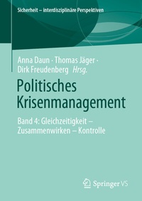Abbildung von: Politisches Krisenmanagement - Springer VS