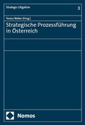 Cover: Strategische Prozessf&uuml;hrung in &Ouml;sterreich - Nomos