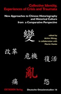 Cover: Collective Identity, Experiences of Crisis and Traumata - OSTASIEN Verlag