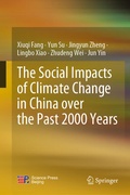 Cover: The Social Impacts of Climate Change in China over the Past 2000 Years - Springer