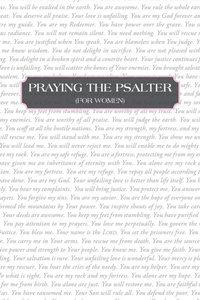 Enlarge image Cover: Praying the Psalter (FOR WOMEN) - WestBow Press