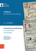 Cover: Studien zur Alten Musik in kl&ouml;sterlichen Archiven - B&ouml;hlau
