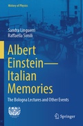 Cover: Albert Einstein-Italian Memories - Springer