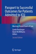Cover: Passport to Successful Outcomes for Patients Admitted to ICU - Springer