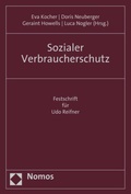 Cover: Sozialer Verbraucherschutz - Nomos