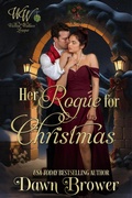 Cover: Her Rogue for Christmas (Wicked Widows' League, #28) - MG Press