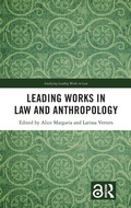 Cover: Leading Works in Law and Anthropology - Routledge