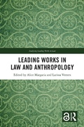 Cover: Leading Works in Law and Anthropology - Routledge
