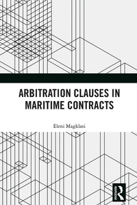 Abbildung von: Arbitration Clauses in Maritime Contracts - Routledge