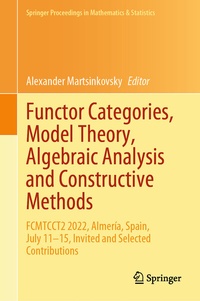 Abbildung von: Functor Categories, Model Theory, Algebraic Analysis and Constructive Methods - Springer