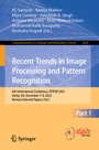 Cover: Recent Trends in Image Processing and Pattern Recognition - Springer