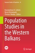 Cover: Population Studies in the Western Balkans - Springer