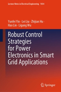 Enlarge image Cover: Robust Control Strategies for Power Electronics in Smart Grid Applications - Springer