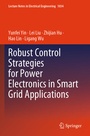 Cover: Robust Control Strategies for Power Electronics in Smart Grid Applications - Springer