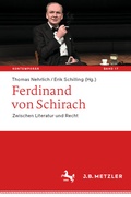 Cover: Ferdinand von Schirach - J.B. Metzler